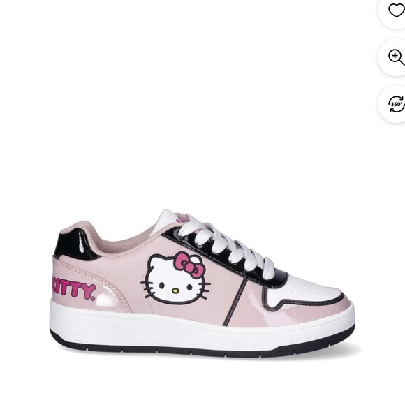 Hello Kitty sneakers NWT size 6 - Picture 4 of 7